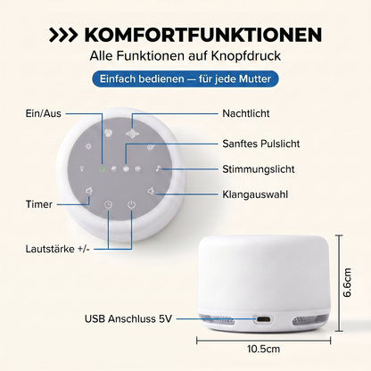 Slumly Dreamlight Home - Einschlafhilfe mit Nachtlicht